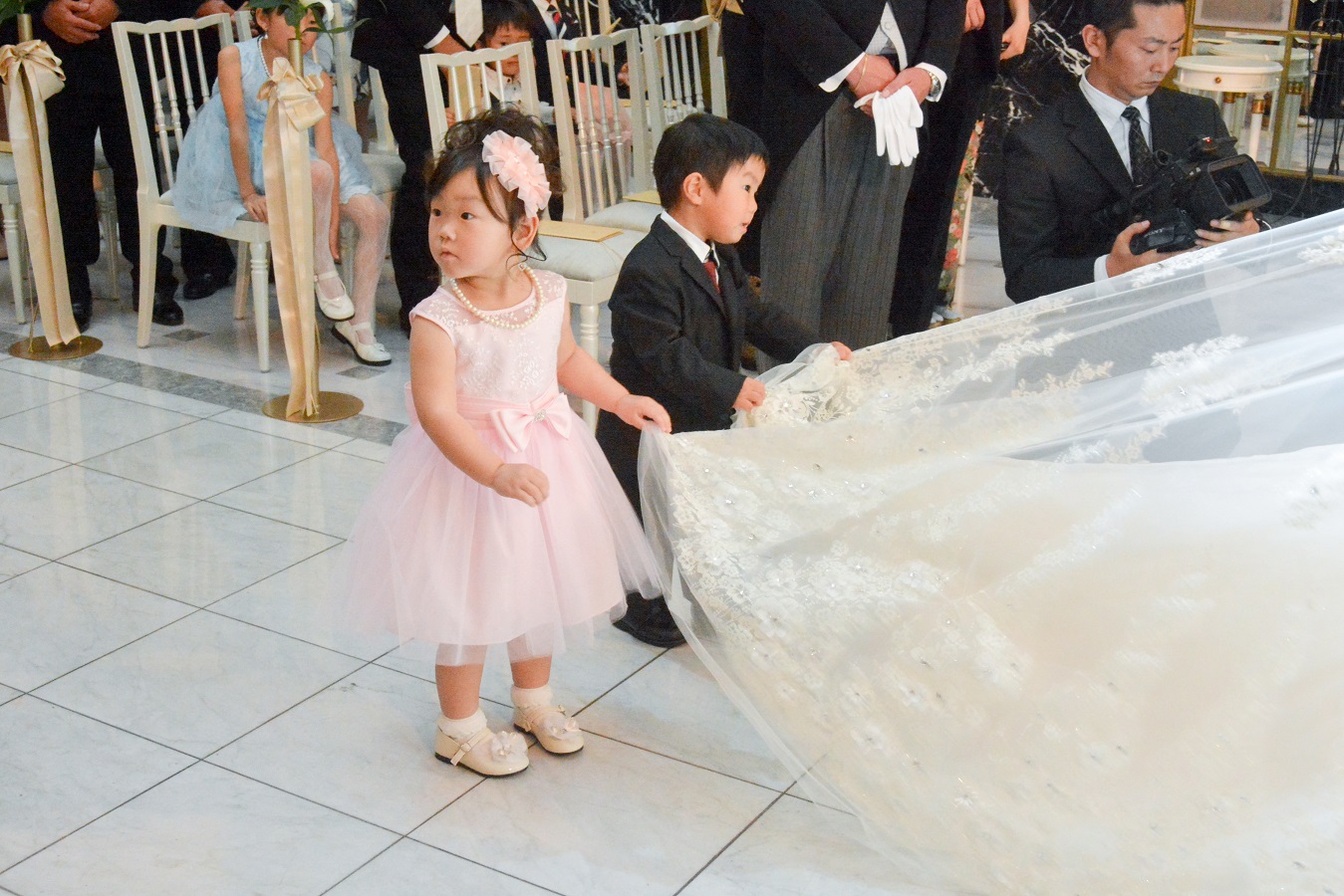 子供も大活躍♪結婚式で取り入れたい演出☆ 広島の結婚式場 パルテ